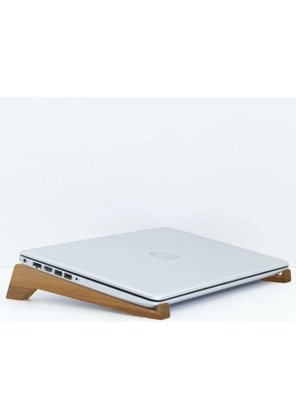 Bk Gift Taşınabilir Ahşap Notebook Laptop Standı