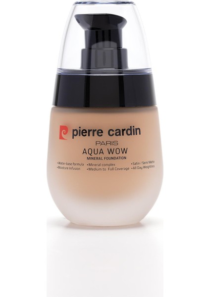 Aqua Wow Mineralli Su Bazlı Fondöten Ivory Skin With Warm Yellow