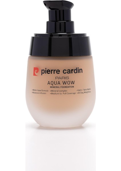 Aqua Wow Mineralli Su Bazlı Fondöten Ivory Skin With Warm Yellow