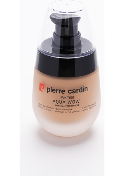 Aqua Wow Mineralli Su Bazlı Fondöten Ivory Skin With Warm Yellow