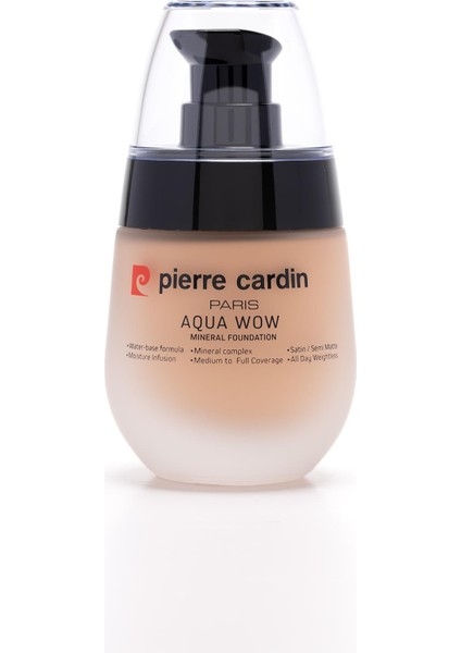 Aqua Wow Mineralli Su Bazlı Fondöten Light Skin With Neutral