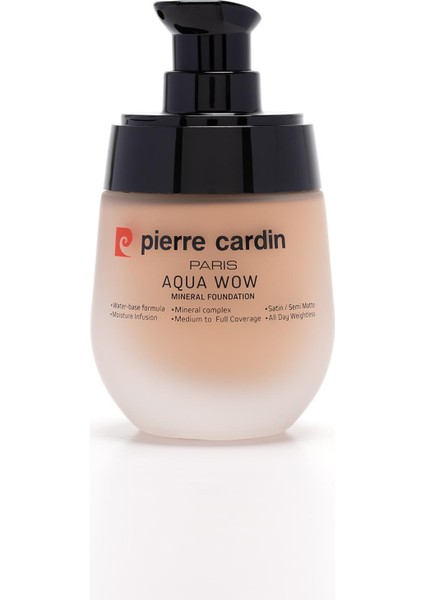 Aqua Wow Mineralli Su Bazlı Fondöten Light Skin With Neutral
