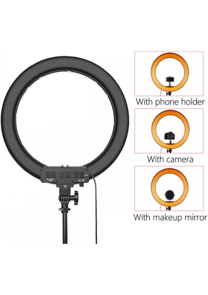 Rl-14 Selfie Işığı Tripodlu Kumandalı Ring Light