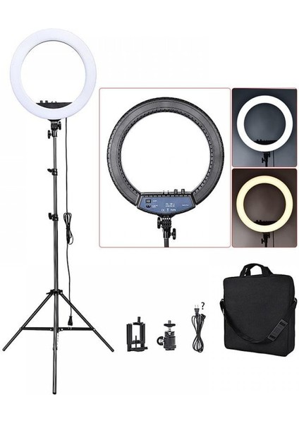 Rl-14 Selfie Işığı Tripodlu Kumandalı Ring Light
