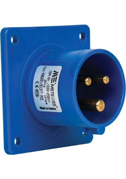 3X16A IP44 Makine Fişi Mete Enerji