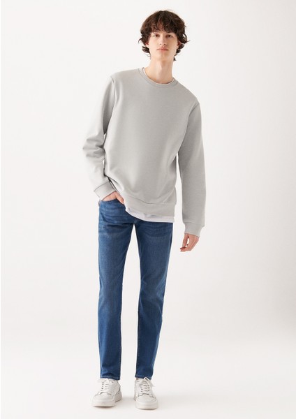 Marcus Indigo Sporty Jean Pantolon