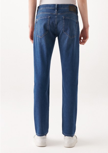 Marcus Indigo Sporty Jean Pantolon