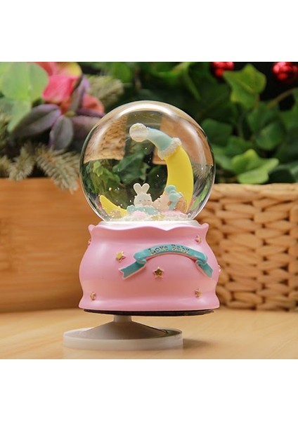 Baby Dream Cam Kurmalı Müzikli Kar Küresi