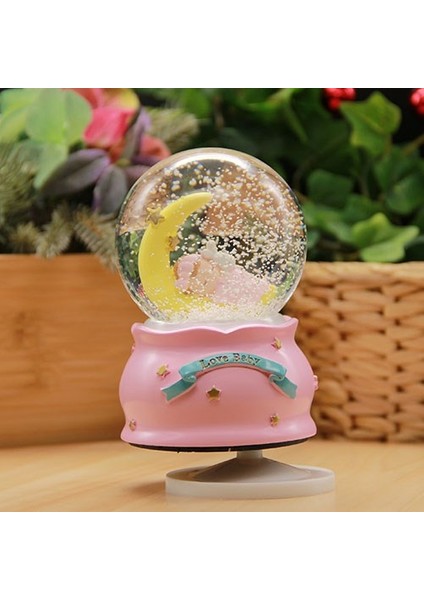Baby Dream Cam Kurmalı Müzikli Kar Küresi