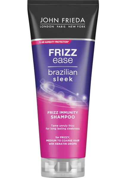 Frizz Ease Brazilian Sleek Düzleştirici Şampuan