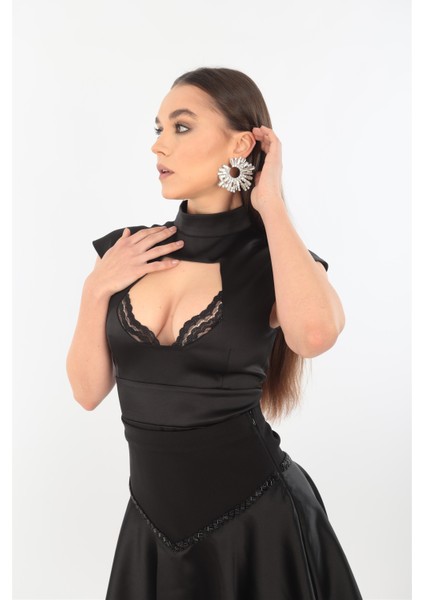 Saten Dantelli Body modelleri