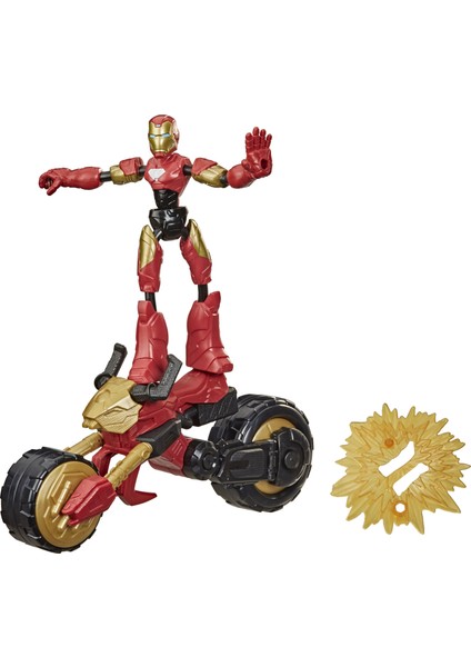 Avengers Bend & Flex Iron Man ve Motosikleti modelleri