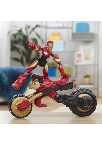 Avengers Bend & Flex Iron Man ve Motosikleti fırsatları