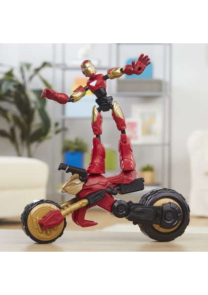 Avengers Bend & Flex Iron Man ve Motosikleti indirimleri