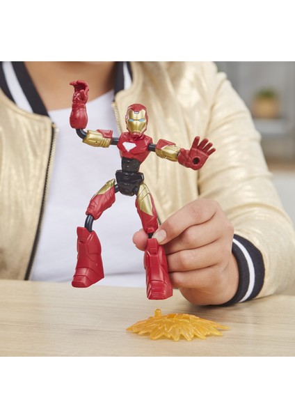 Avengers Bend & Flex Iron Man ve Motosikleti