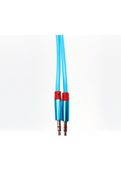 AX42 Gfz 3.5mm Aux Kablo 1m Mavi