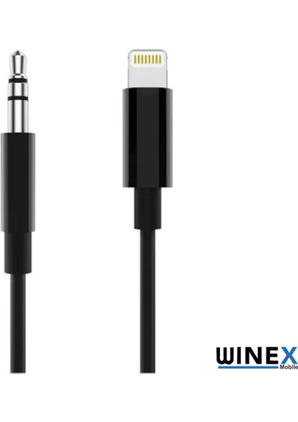 AX37 Gfz Lightning To 3.5mm Aux Ses Kablosu Siyah modelleri
