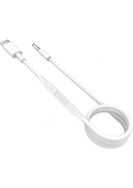 Type-C To 3.5mm Aux Ses Kontrollü Dönüştürücü Adaptör