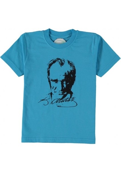 Çocuk Atatürk Baskılı Tişört