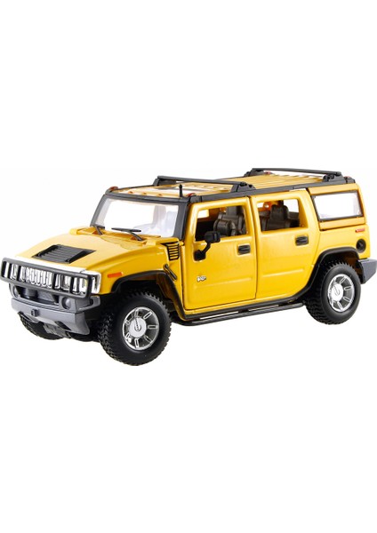 1/27 2003 Model Hummer H2 Suv Sarı