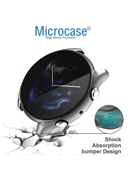 Amazfit Gtr 3 Pro Önü Kapalı Tasarım Silikon Kılıf - Rose Gold indirimleri