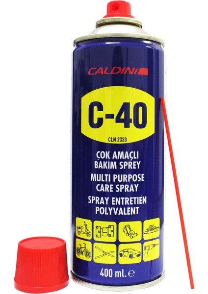 Çok Amaçlı Bakım Spreyi C-40  Caldini 400 ml C-40