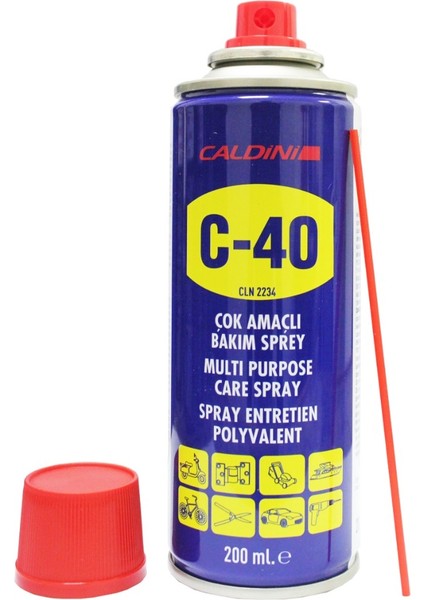 Çok Amaçlı Bakım Spreyi Caldini 200 ml C-40