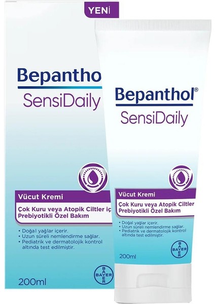 Sensi Daily Vücut Kremi 200 ml