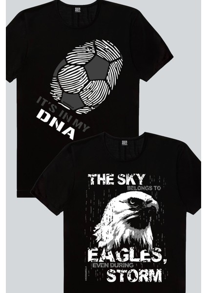 Göklerin Kartalı, Renklerim Kartal Erkek Tişört 2'li Eko Paket