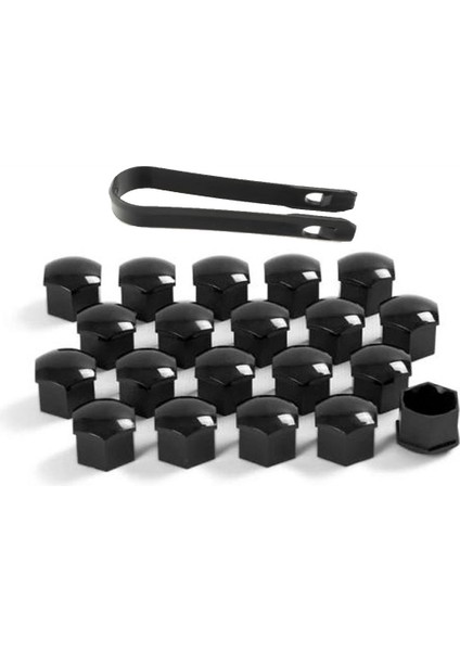 Seat Ateca Bijon Kapağı Takım (Piyano Siyah) 2016-2019 Model Arası Araçlara Uyumlu 1Z0601173