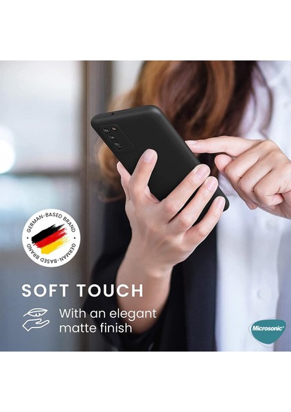 Matte Silicone Tecno Camon 18 Kılıf Siyah indirimleri