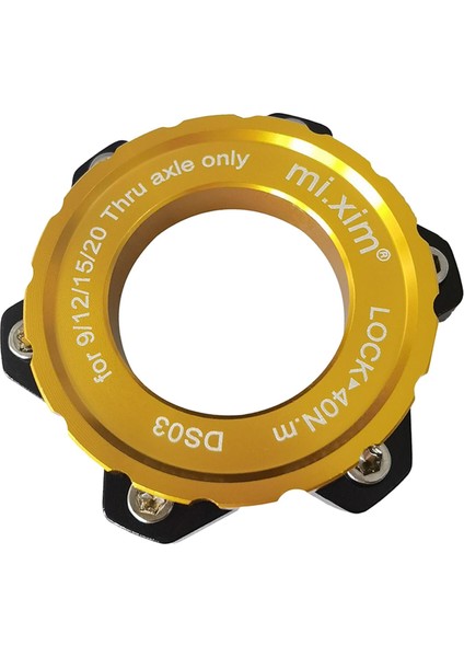 Hub Center Lock Adaptör Göbeği 6 Delikli Diskten Aks Tıpkı Göbek Altın Altın
