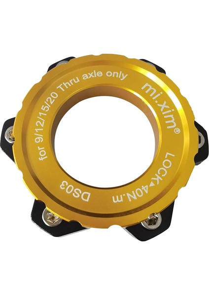 Hub Center Lock Adaptör Göbeği 6 Delikli Diskten Aks Tıpkı Göbek Altın Altın