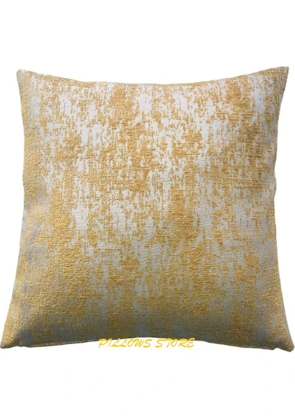 Pillows Store Vintage Desenli Hardal Kırlent Kılıfı 45CM*45CM