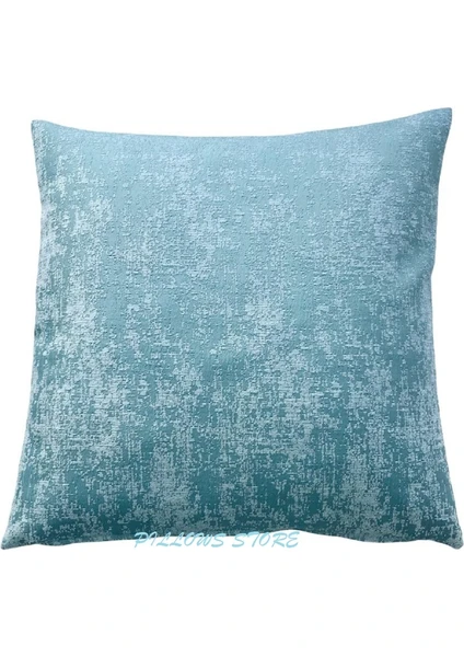 Pillows Store Vintage Desenli Turkuaz Kırlent Kılıfı 45CM*45CM