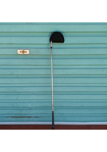 Golf Mallet Putter Başkak Merkezi Mil Atıcı Kafa Koruyucu Kapak Siyah modelleri