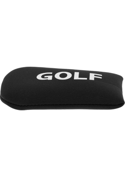 Neopren Golf Putter Kapak Golf Kulübü Demir Mallet Putter Kapak Golf Accessary Siyah indirimleri