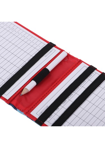 Profesyonel Golf Puanı Kitap Golf Scorecard Aracı Kılıf Çanta Kapak ile Kalem Kamuflaj Mavi modelleri