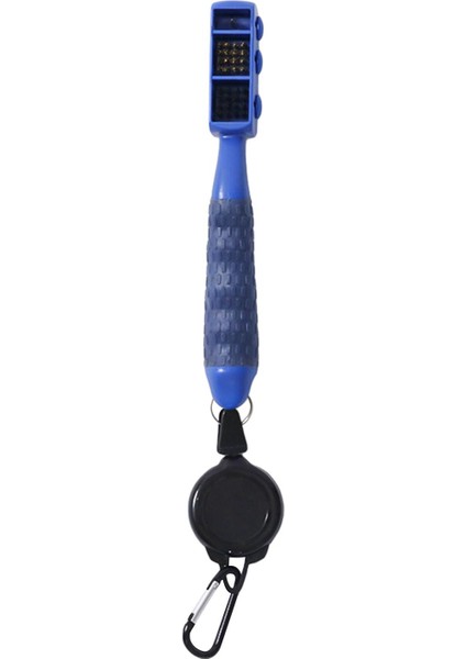 Geri Çekilebilir Golf Kulübü Fırça Oluk Temizleyici Araçları Spike Golf Aksesuarları ile