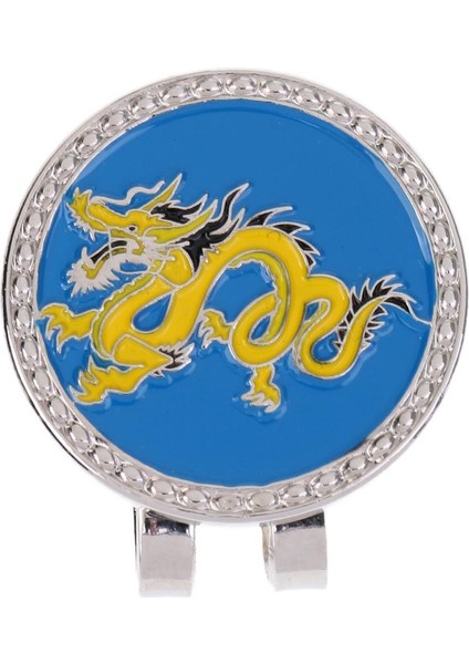 Zodyak Golf Topu Marker Şapka Klip Golf Aksesuar Golfçü Hediye Ejderha fiyatları