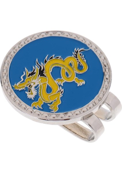 Zodyak Golf Topu Marker Şapka Klip Golf Aksesuar Golfçü Hediye Ejderha modelleri