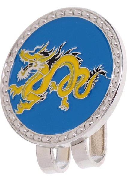 Zodyak Golf Topu Marker Şapka Klip Golf Aksesuar Golfçü Hediye Ejderha indirimleri