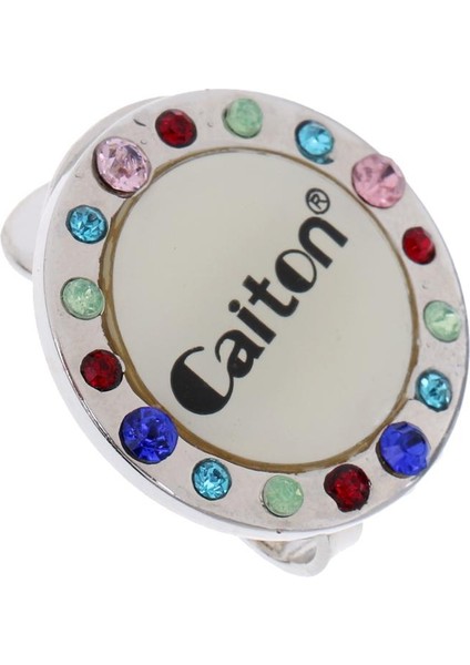 Manyetik Golf Topu Marker ve Şapka Klips Alaşım ve Golf Aksesuarları Rhinestone
