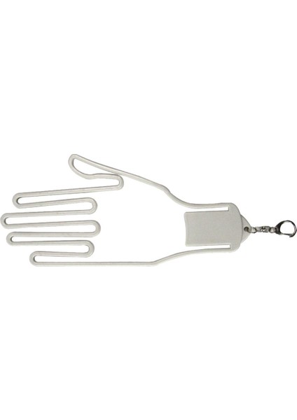 Dayanıklı Golf Eldiven Kaleci Askı Eldiven Destek Çerçevesi Eldiven Koruyucu Beyaz