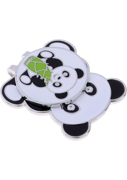 Manyetik Şapka Klip Doğum Günü Hediyesi Hatıra Panda ile Golf Topu Marker Pocket Jeton 1 fiyatları
