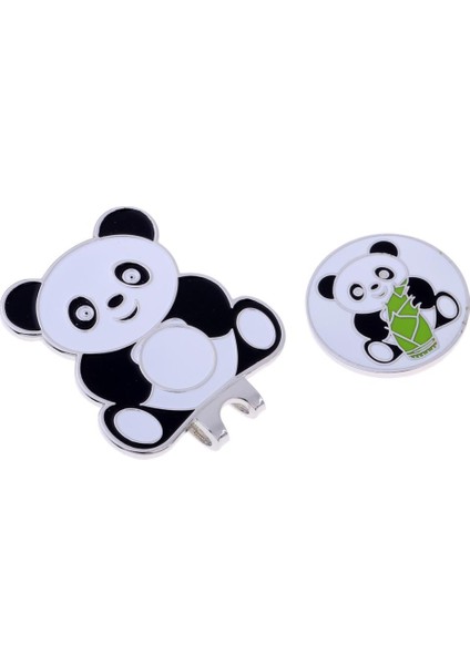 Manyetik Şapka Klip Doğum Günü Hediyesi Hatıra Panda ile Golf Topu Marker Pocket Jeton 1 indirimleri