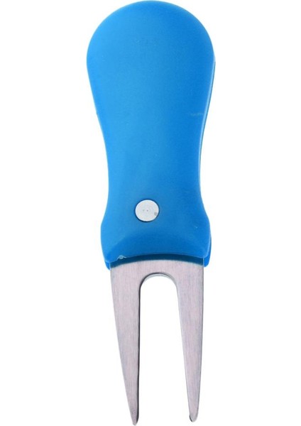 Pitch Onarım Divot Switchblade Aracı Golf Topu Marker Groove Temizleyici Mavi indirimleri