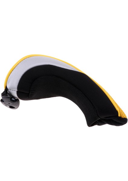 Golf Hybrid Ut Club Head Cover Headcover & Ayarlanabilir Number Tag 2 3 4 5 7 x Sarı fiyatları