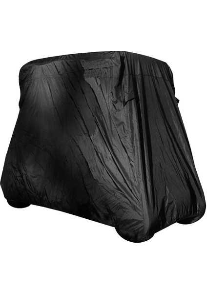 Kulüp Araba Arabası Için 2/4 Yolcu Golf Arabası Kapak, Su Geçirmez - L Siyah fiyatları