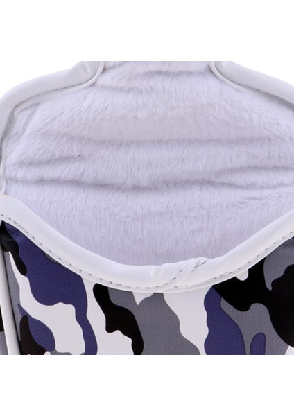 Prettyia Golf Putter Kapak Mallet Kulübü Kafa Kapağı W / Manyetik Kapatma Mavi modelleri